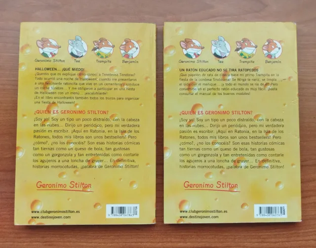 Libros Gerónimo Stilton (Pack)
