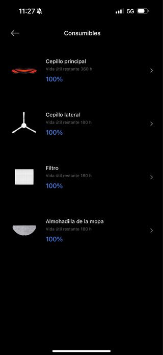 Xiaomi Robot Vacuum S20 - 100% vida útil