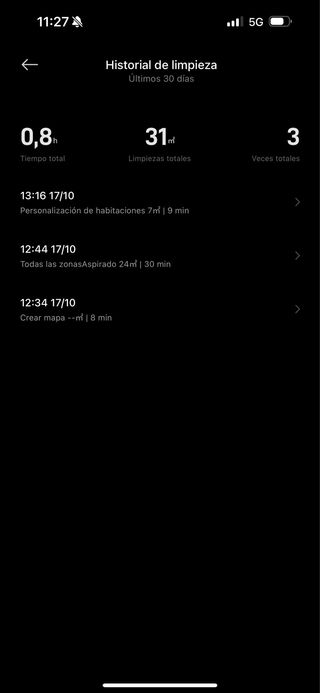 Xiaomi Robot Vacuum S20 - 100% vida útil