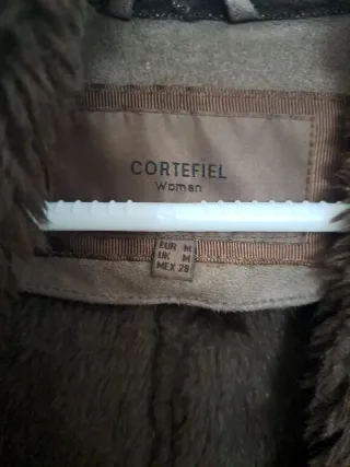 Chaqueta ante Cortefiel con cinturón