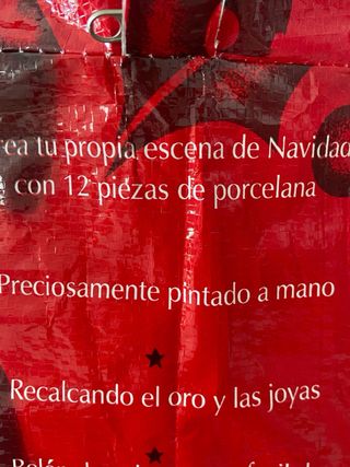 Portal de Belén 12 piezas porcelana