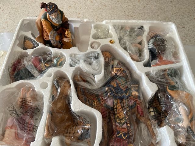 Portal de Belén 12 piezas porcelana