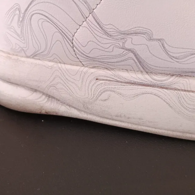 Zapatillas Zara blancas estilo rapero