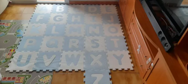 Alfombra infantil letras ABC