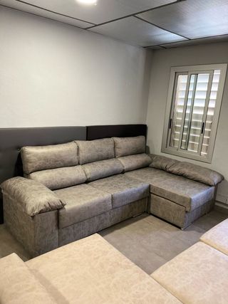 Sofá con Chaiselongue intercambiablede de lado