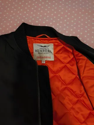 Bombers Original Chaqueta Negra.  Talla pequeño
