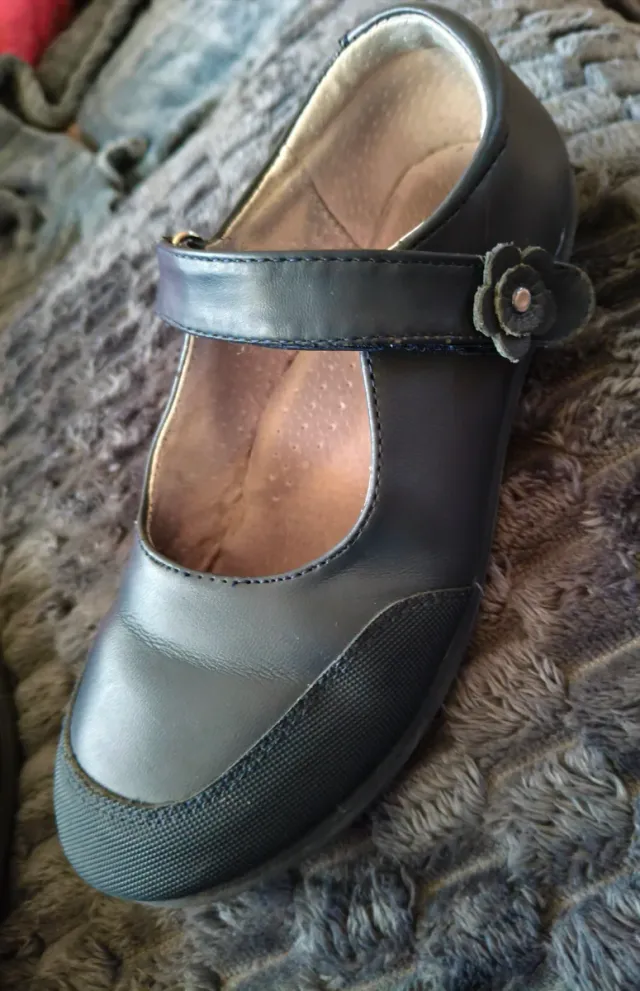 Zapato niña azul talla 34