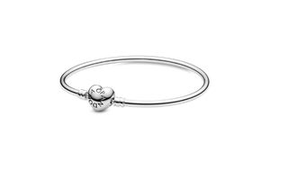 Pulsera Pandora Reflexiones Corazón Plata Mujer
