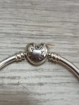 Pulsera Pandora Reflexiones Corazón Plata Mujer