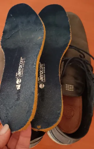 Zapatos cuero TIMBERLAND OXFORD CROSS MARK t.43.5