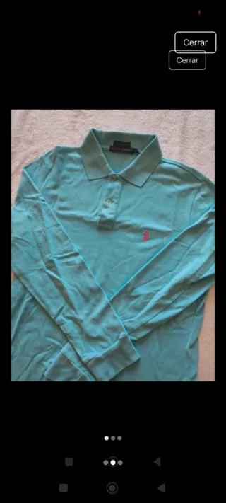 Polo Ralph Lauren Manga Larga Talla L