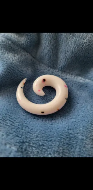 Dilatatore a spirale bianco multicolor