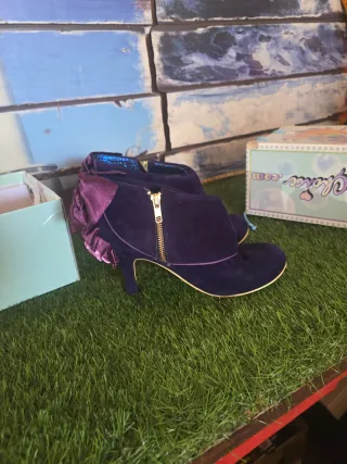 Botines Irregular Choice Azul/Morado