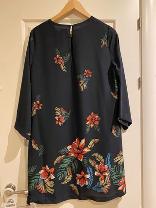 Vestido Pepe Jeans floral negro talla M