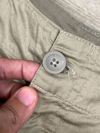 Pantalones Nike Khaki Vintage 90s Talla 31/32