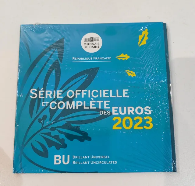 CARTERA OFICIAL FRANCIA 2023 DE 8 VALORES BU