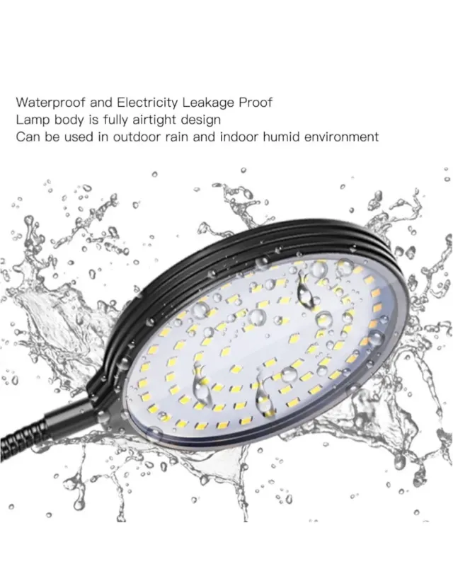 Luz LED para plantas USB flexible