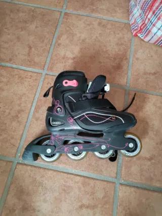 Patines en línea Axelle talla 39.5, regalo bolsa.