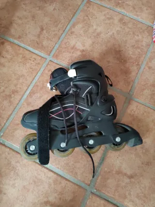 Patines en línea Axelle talla 39.5, regalo bolsa.