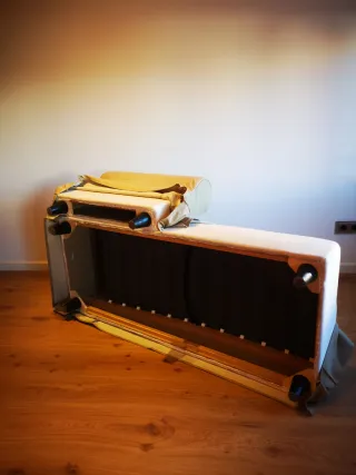 Sofá  chaise longe Extorp Ikea Beige.