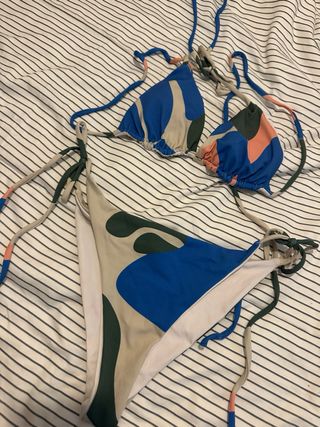 Bikini moderno estampado