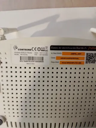 Router JazzTel Inalámbrico