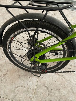 Bicicleta Plegable Leotron Energía Verde