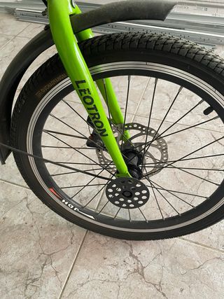 Bicicleta Plegable Leotron Energía Verde
