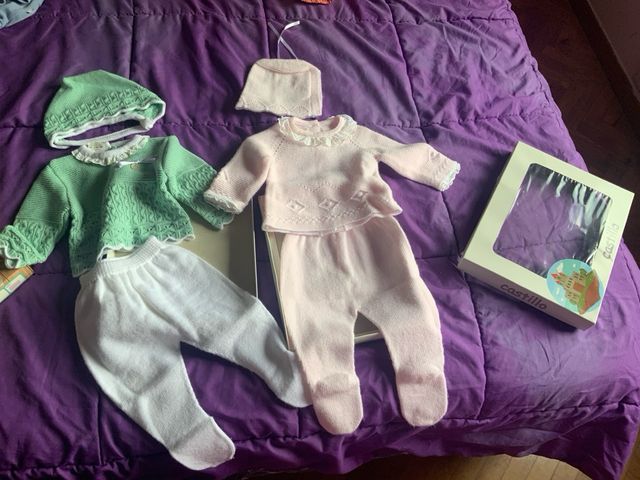 Conjuntos bebé hechos a mano