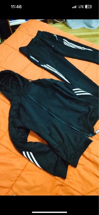 Chándal Adidas Negro Talla M
