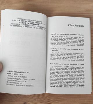 Diccionario italiano-español y español-italiano