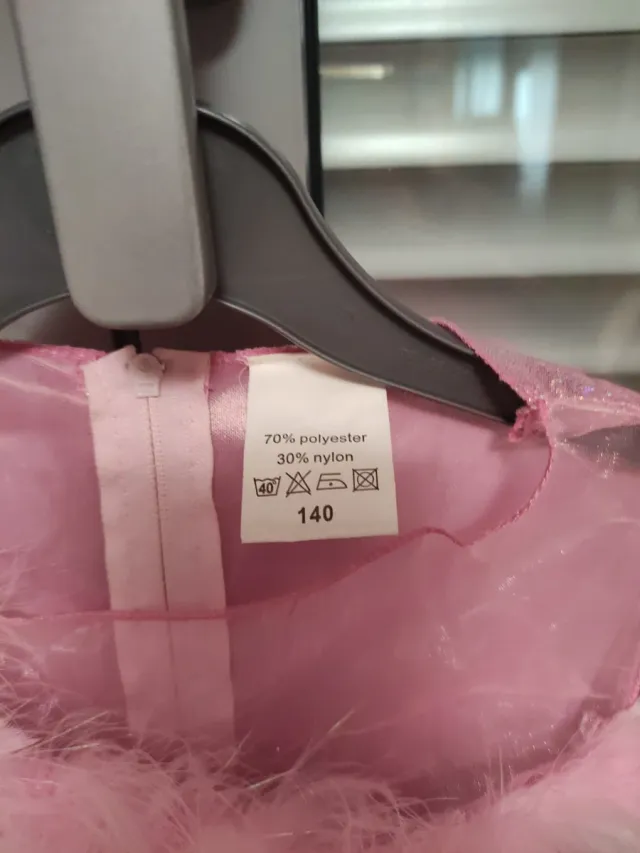 Disfraz princesa rosa 4-5 años