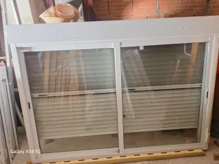 Ventana aluminio 194x141 Climalit