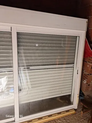 Ventana aluminio 194x141 Climalit