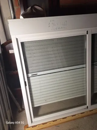 Ventana aluminio 194x141 Climalit