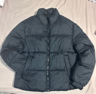 Chaquetón Zara Negro Acolchado