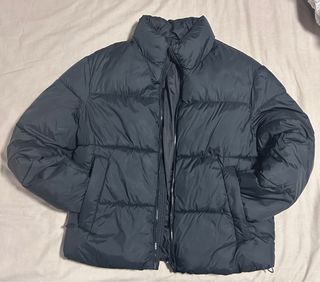 Chaquetón Zara Negro Acolchado