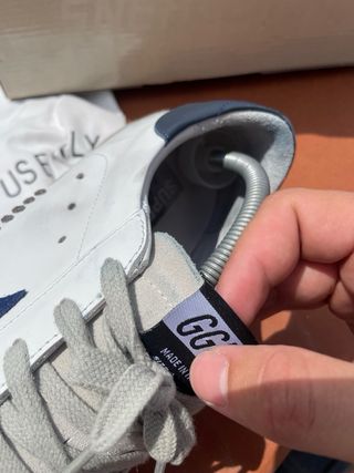 Golden Goose Superstar Azul Blanco