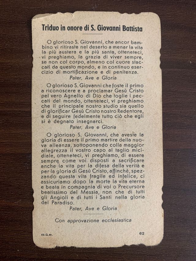 Santino primi anni 40