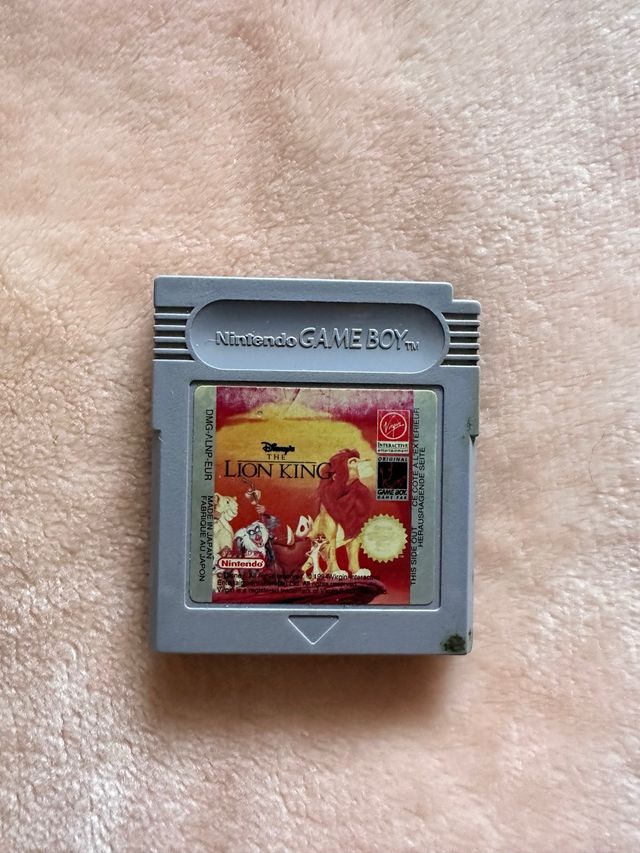 Nintendo Game Boy The Lion King Cartucho