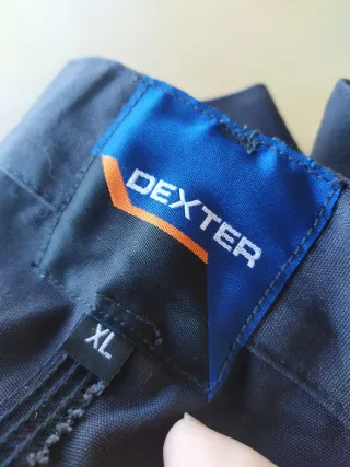 Pantalón de trabajo Dexter azul y gris