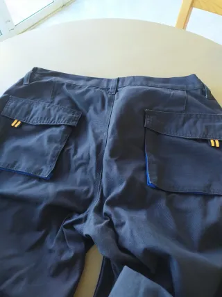 Pantalón de trabajo Dexter azul y gris