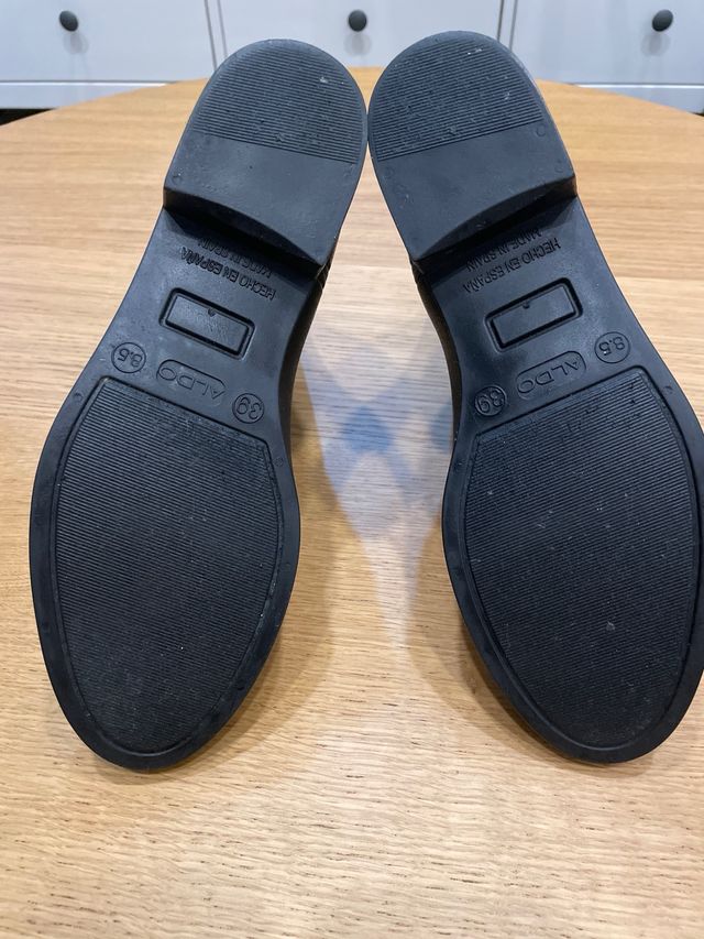 Botines Aldo Negros Talla 39
