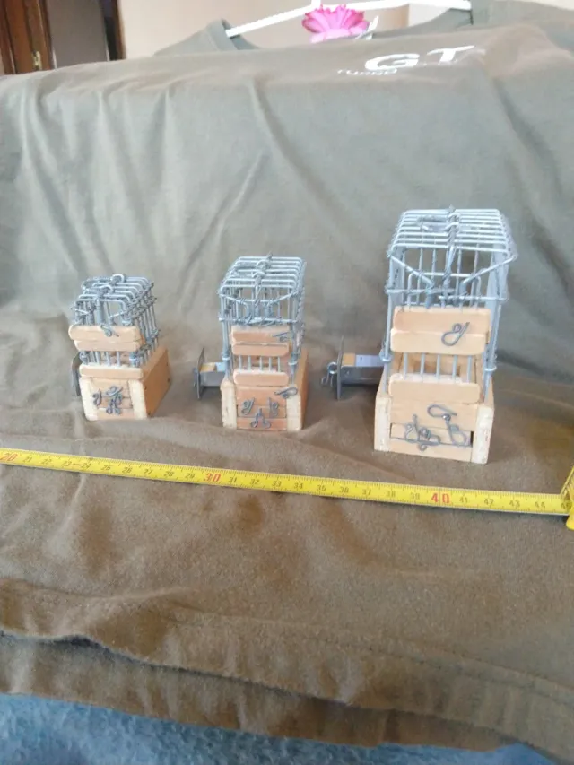 Jaulas de colección (3 unidades)