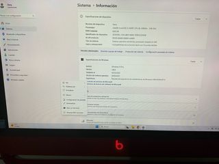 HP Envy 23 All-in-One PC Rojo/Negro