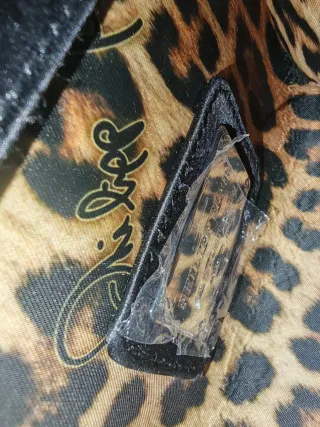 Mini borsa Philipp Plein nera con catena