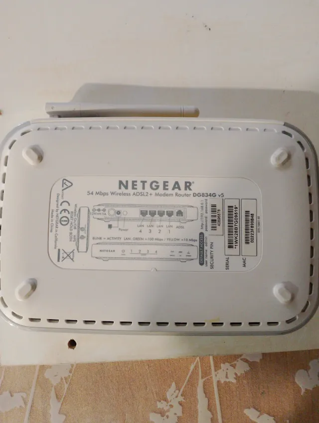 Router Netgear Bianco
