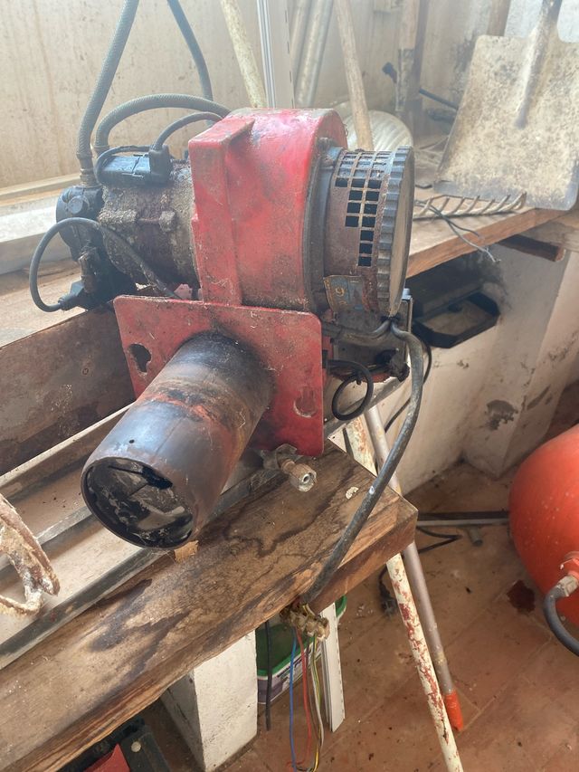 Quemador Caldera Roca