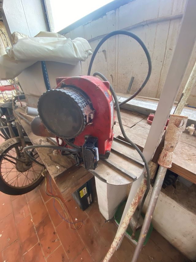 Quemador Caldera Roca