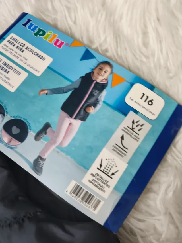 Chaleco niña 4/6 años nuevo